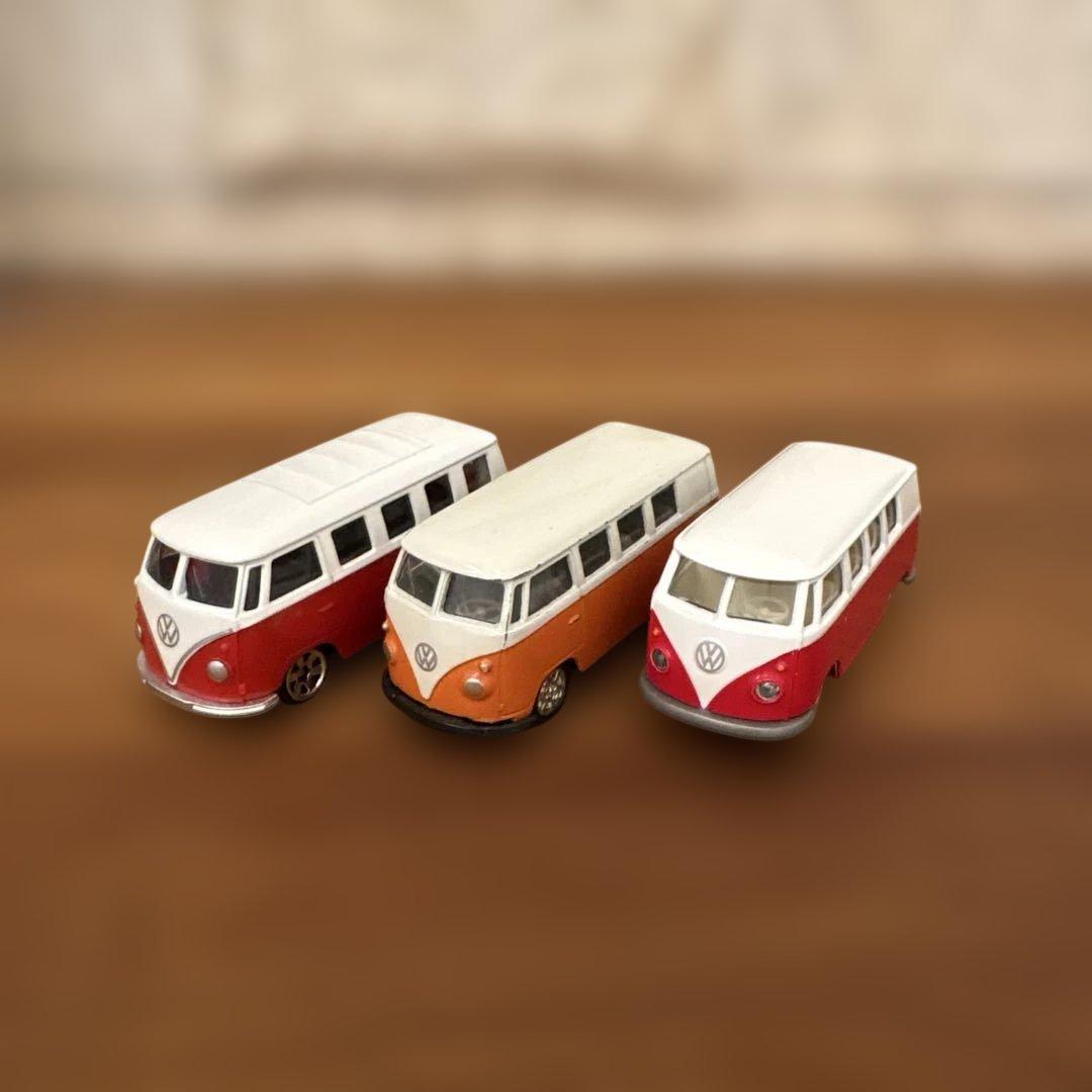 Volkswagen バス・Van・Porsche 他 ミニカー 13台セット