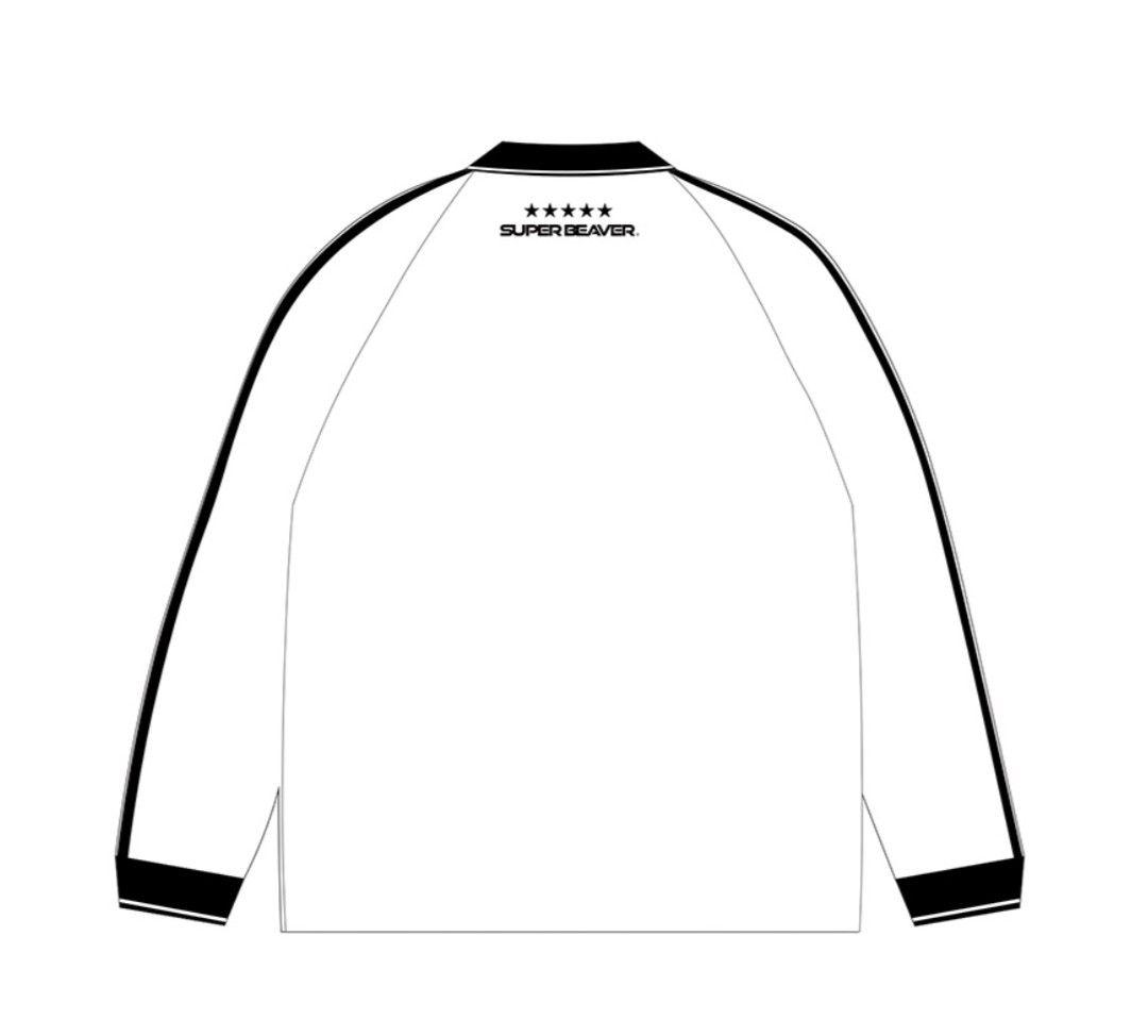 【新品】SUPER BEAVER サッカーシャツ ホワイト Mサイズ 長袖