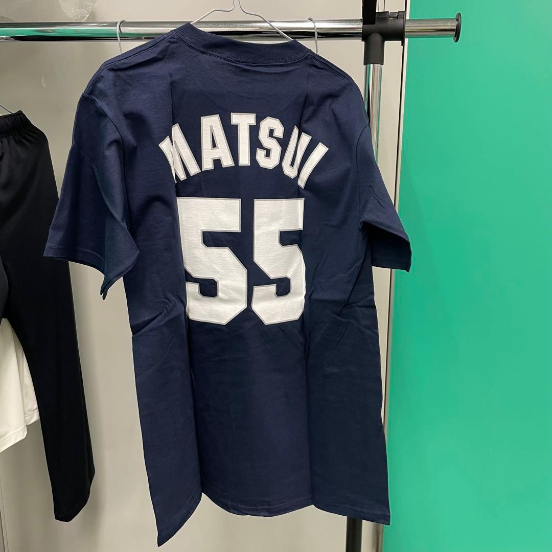 新品‼️マジェスティック ヤンキース 半袖Tシャツ NYヤンキース　松井秀喜　M