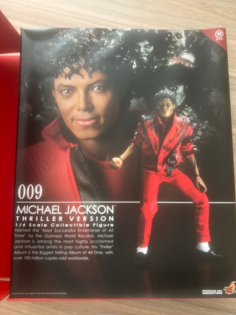 Hot toys ホットトイズ フィギュア マイケル・ジャクソン スリラー