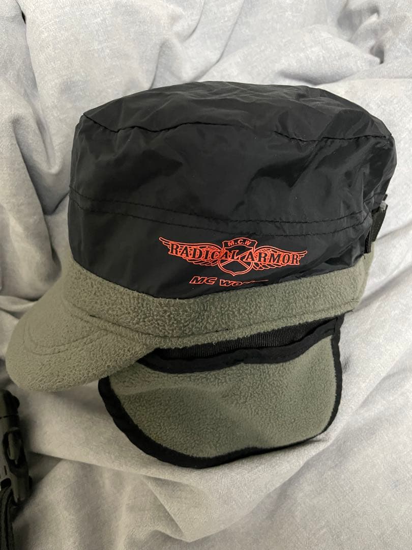 mcワークス MC works' ライフジャケット桜マーク　冬用ワークキャップ