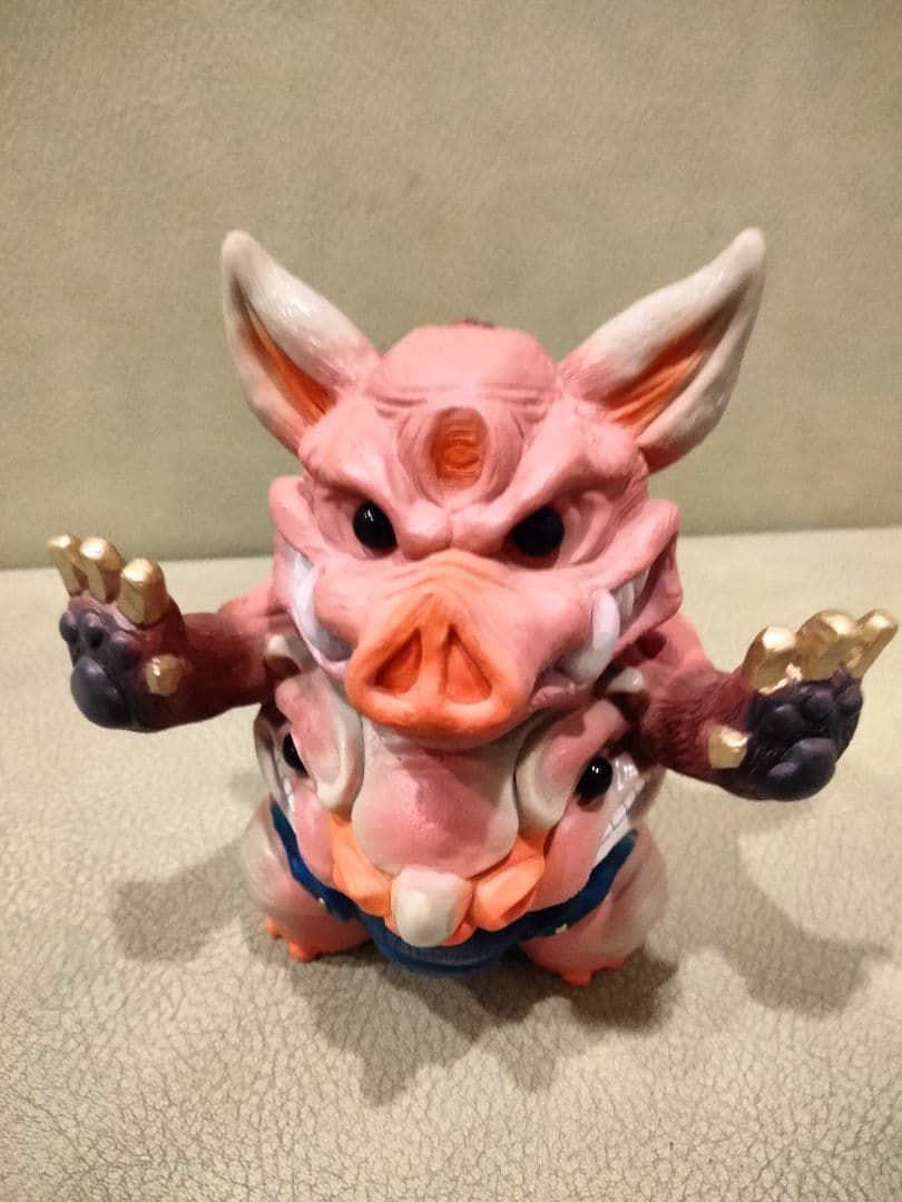 ソフビ　おむつ大帝オギャードン　izumonster 安楽安作　zollmen