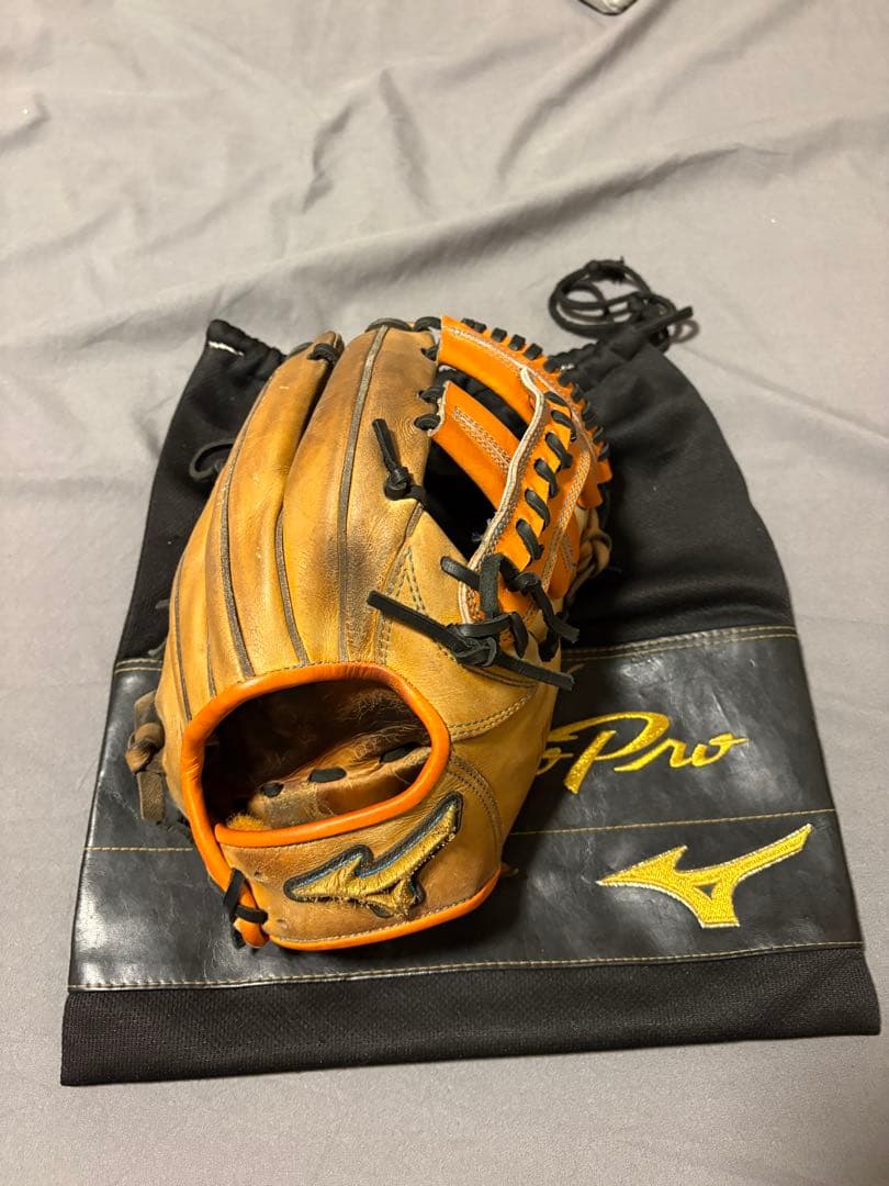 Mizuno 硬式グローブ 袋付き