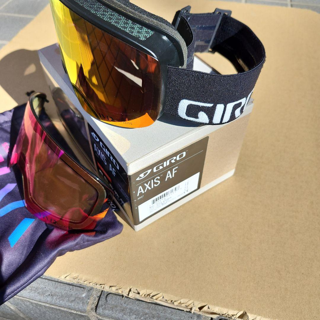 GIRO AXIS AF ゴーグル オレンジピンクレンズ　お値下げ可能❗