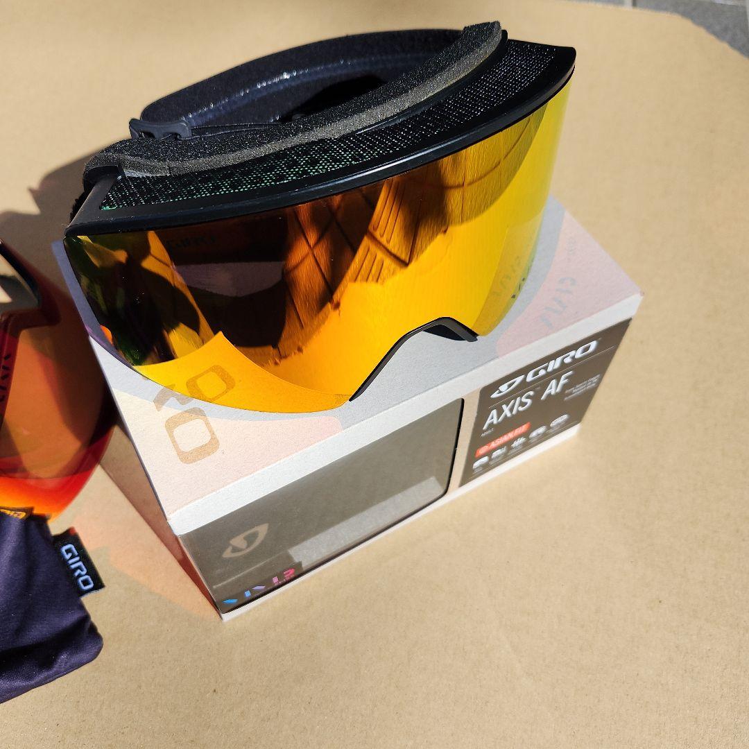 GIRO AXIS AF ゴーグル オレンジピンクレンズ　お値下げ可能❗