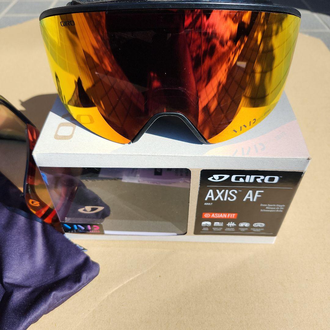 GIRO AXIS AF ゴーグル オレンジピンクレンズ　お値下げ可能❗