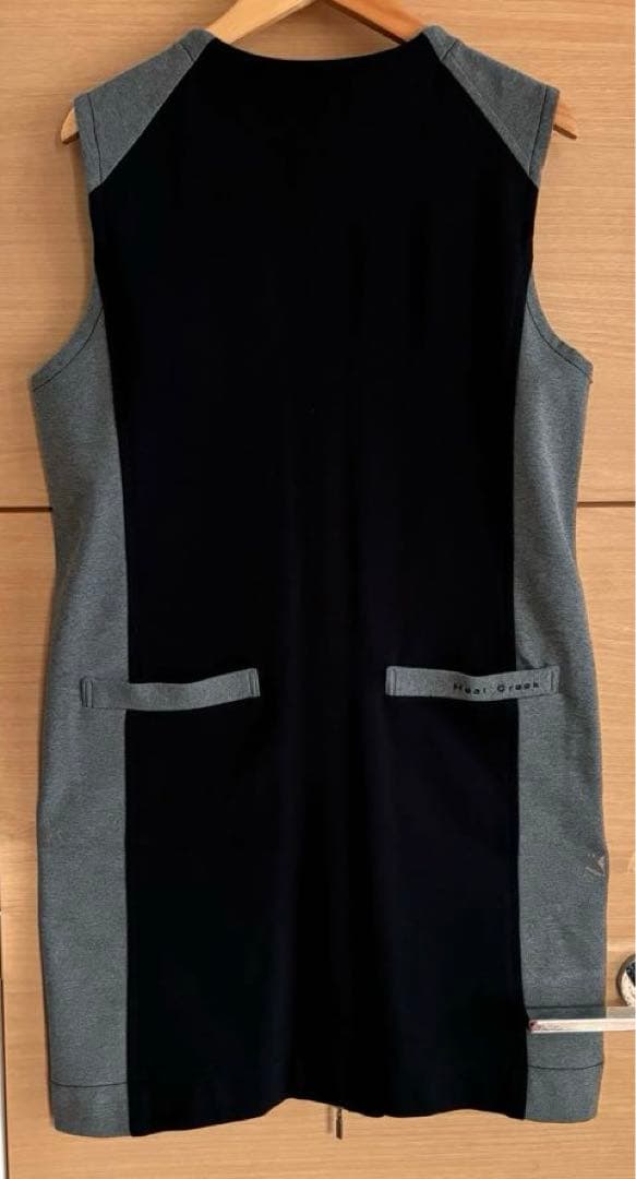 最終お値下げ新品　Heal Creek ノースリーブジップアップワンピース