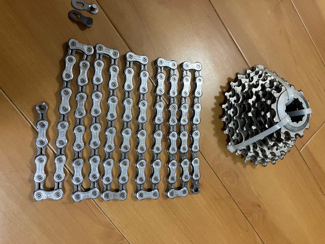 シマノ 5700系105コンポセット　2×11s170-50/34 11〜25T