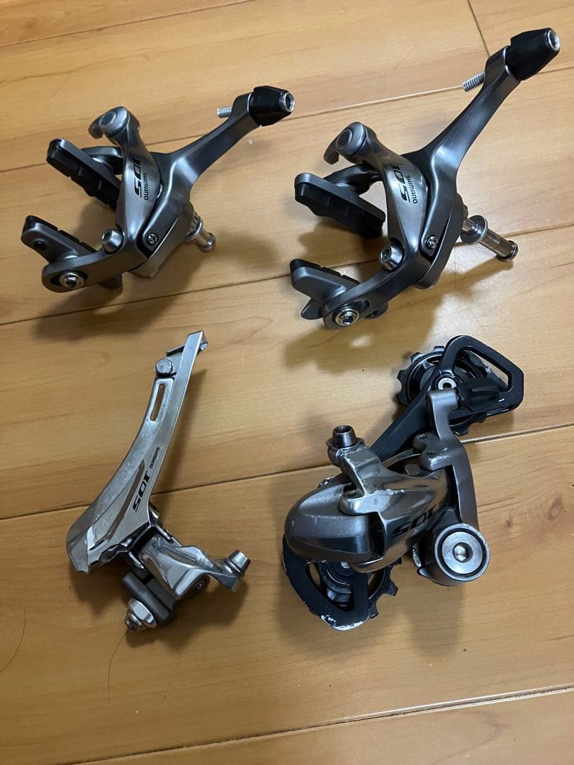 シマノ 5700系105コンポセット　2×11s170-50/34 11〜25T
