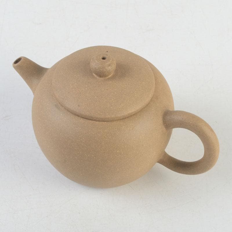 中国　中国宣興銘　紫砂　黄泥　急須　茶壷　V　9994