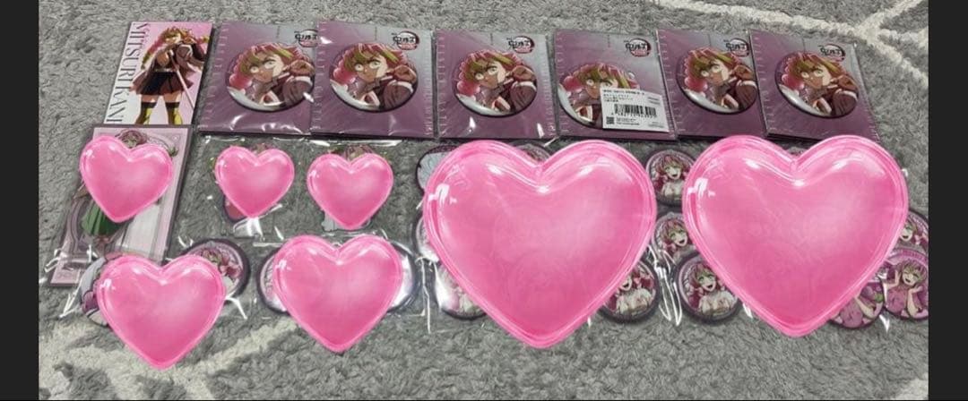 甘露寺蜜璃 Q-pot 原作ポスカ 劇場版カード ウエハース等