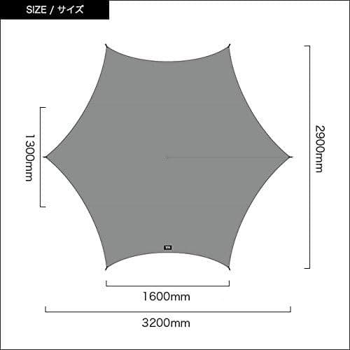muraco HEXA ULTRA TP0011グレー