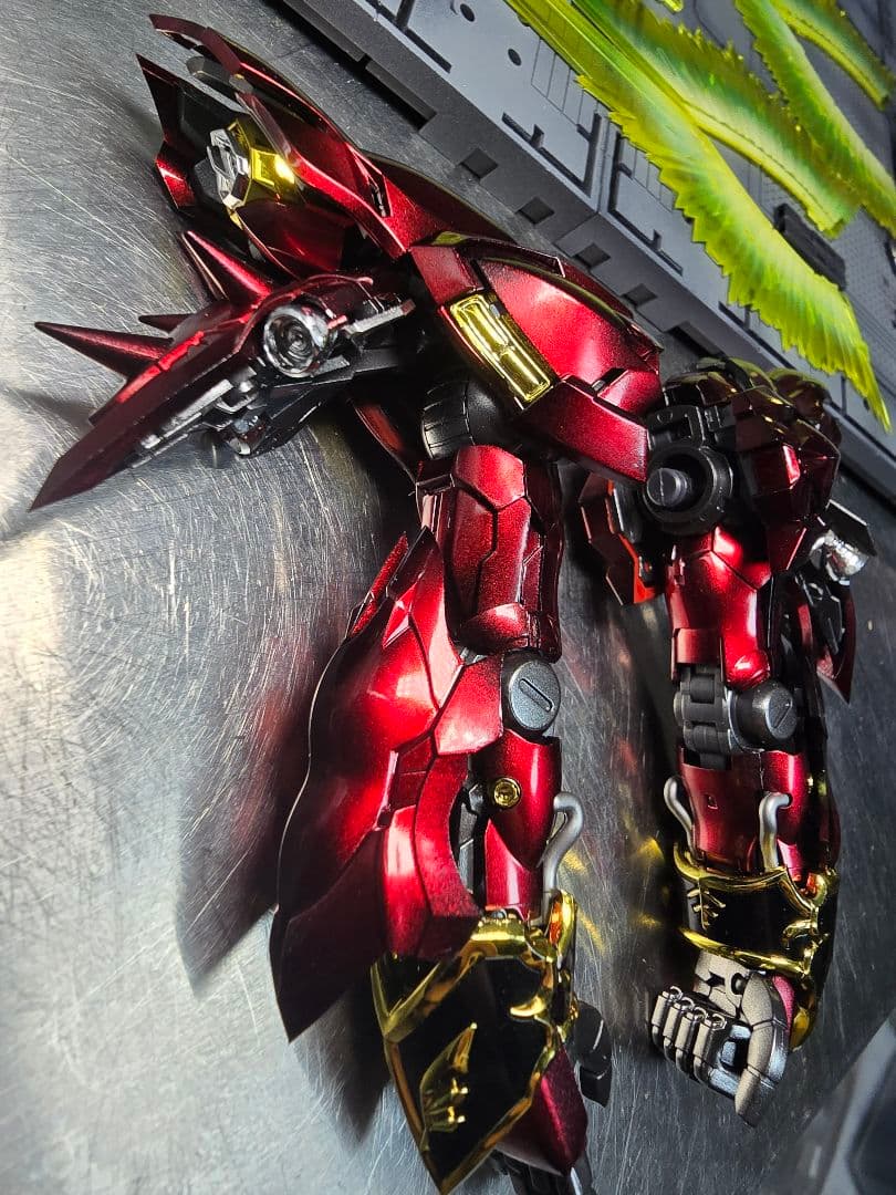 MGシナンジュ風　プラモデル全塗装