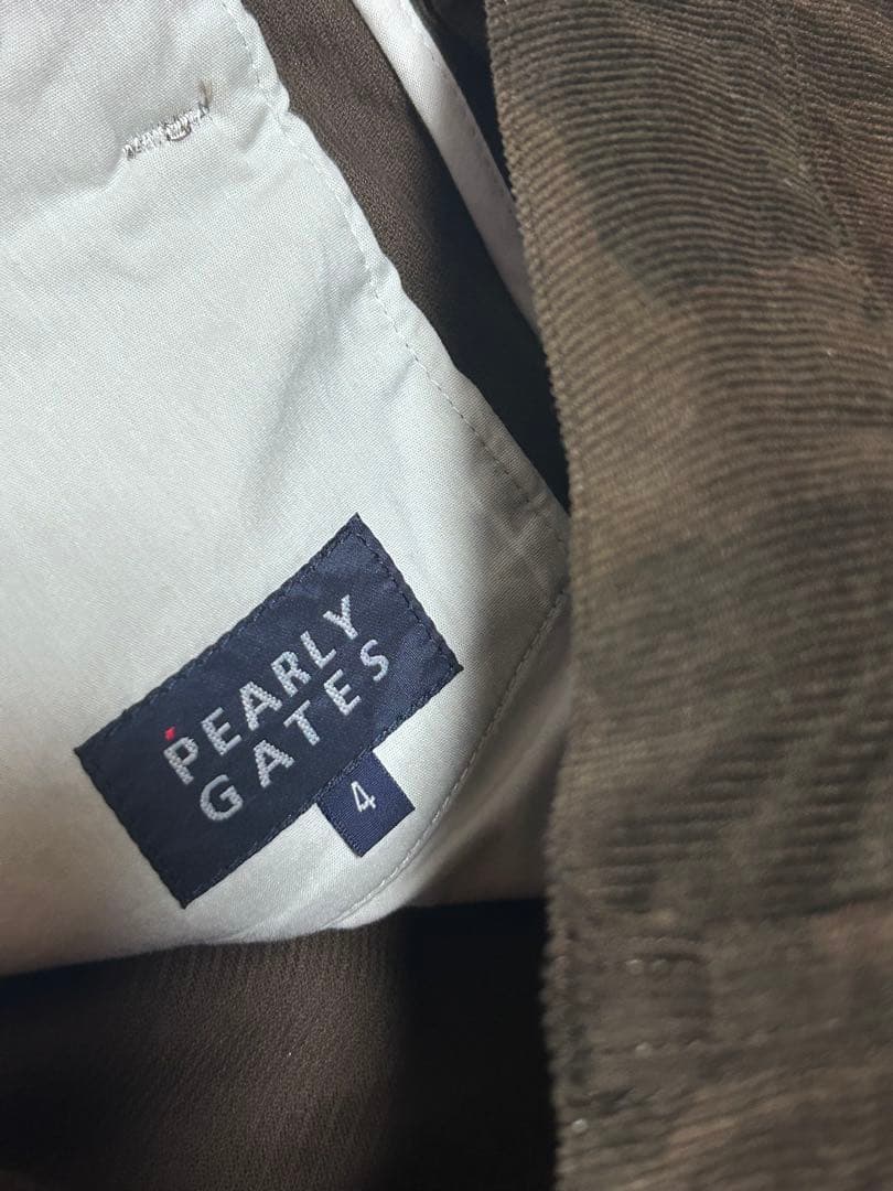 PEARLY GATES パーリーゲイツ コーデュロイパンツ　カモフラ