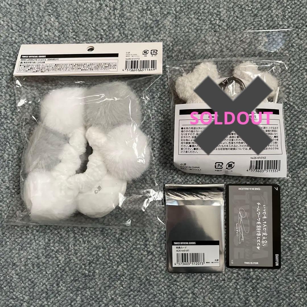 TWICE THIS IS FOR シュシュ ポーチホルダー ダヒョン 新品