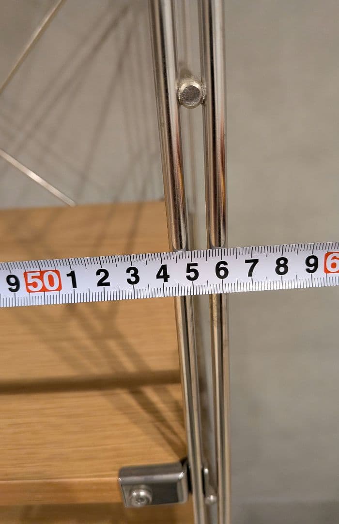 【良品】 無印良品 MUJI ステンレスユニットシェルフ　工具付