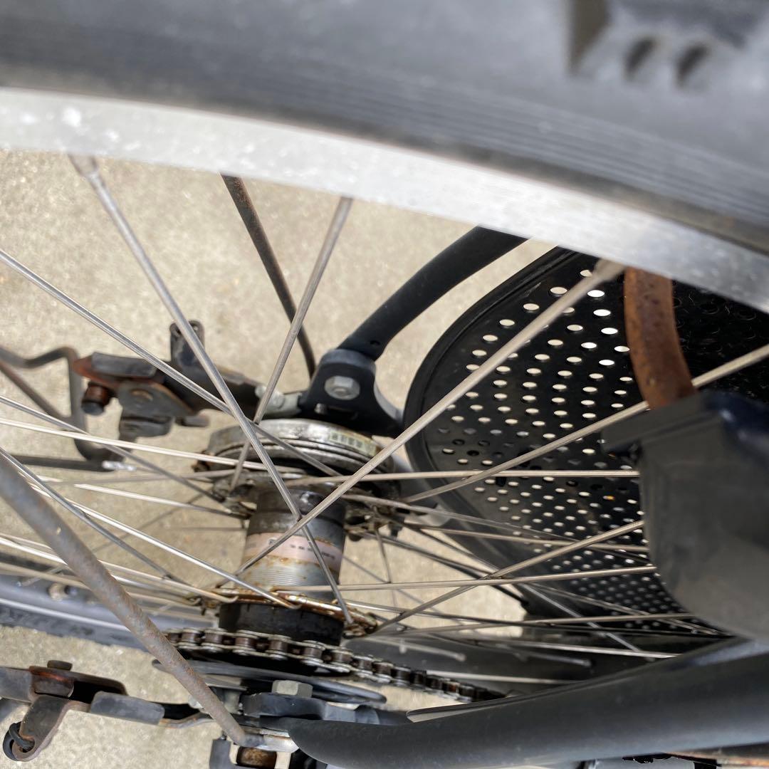 _555　ブリヂストン ハイディー2 HY685C ブラック 電動自転車