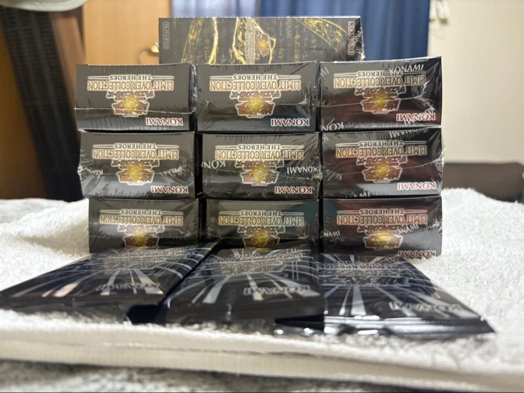 遊戯王 リミットオーバーコレクション 10BOX シュリンク特典3パック付き‼️
