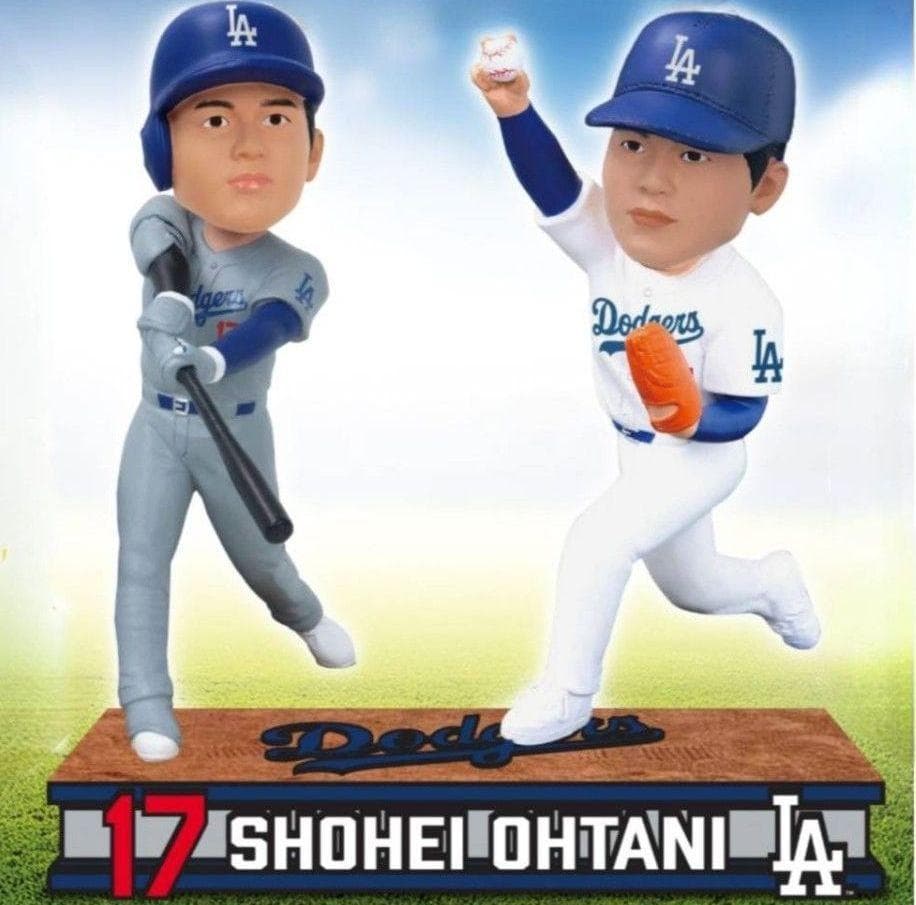 即日発送 大谷翔平 二刀流 ボブルヘッド セブン限定 ドジャース