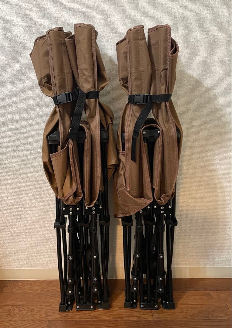 2個セット 折りたたみ キャンプコット キャンプベッド アウトドアベッド