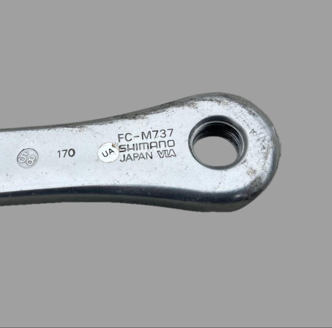 SHIMANO DEORE XT FC-M737 クランクアーム 170mm
