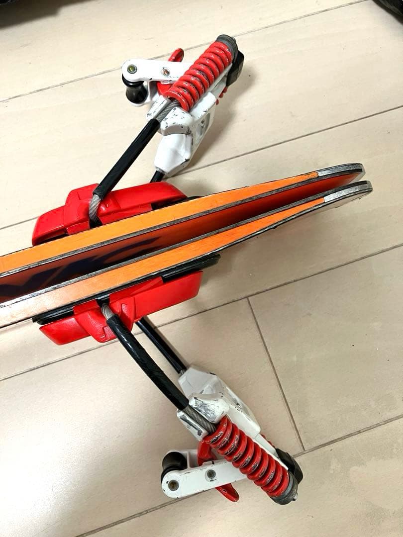 TRANSONIC 64cm ショートスキー　スキーボード 23cm ブーツ