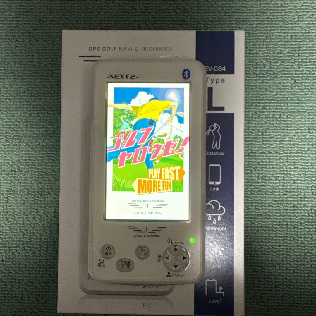 EAGLE VISION NEXT2 GPSナビとMIMJOR GOLFのレーザ