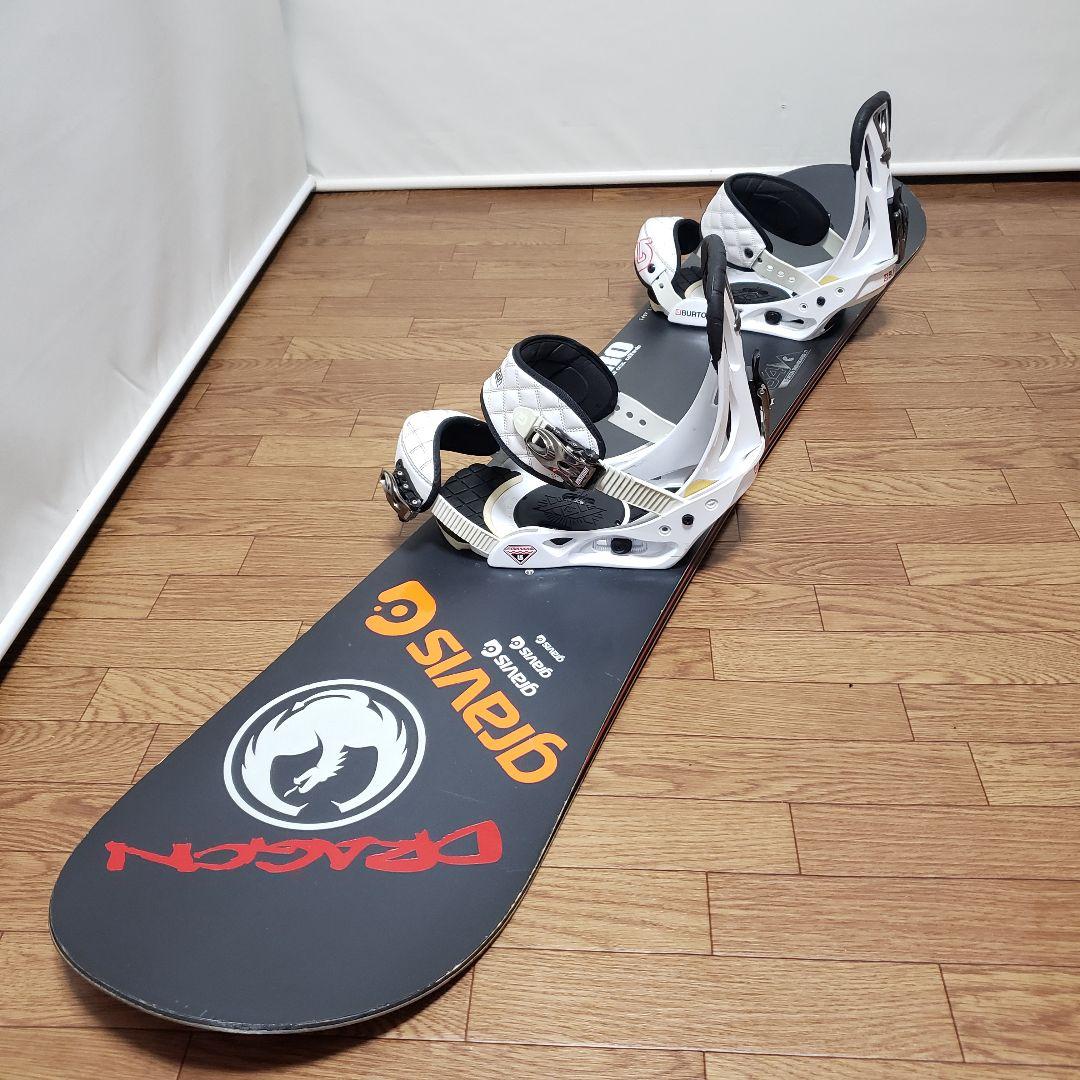 BURTON Custom x mission 154cm スノーボードセット