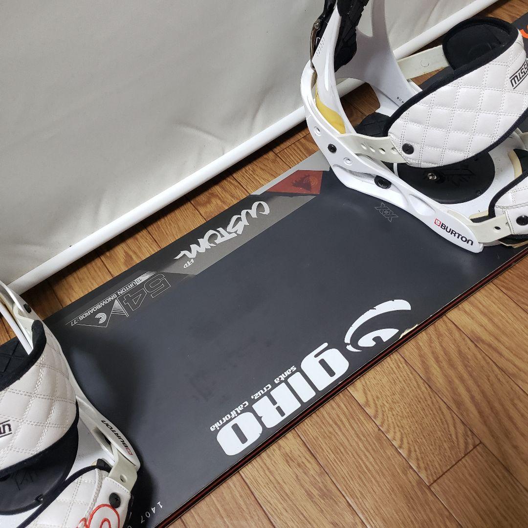 BURTON Custom x mission 154cm スノーボードセット