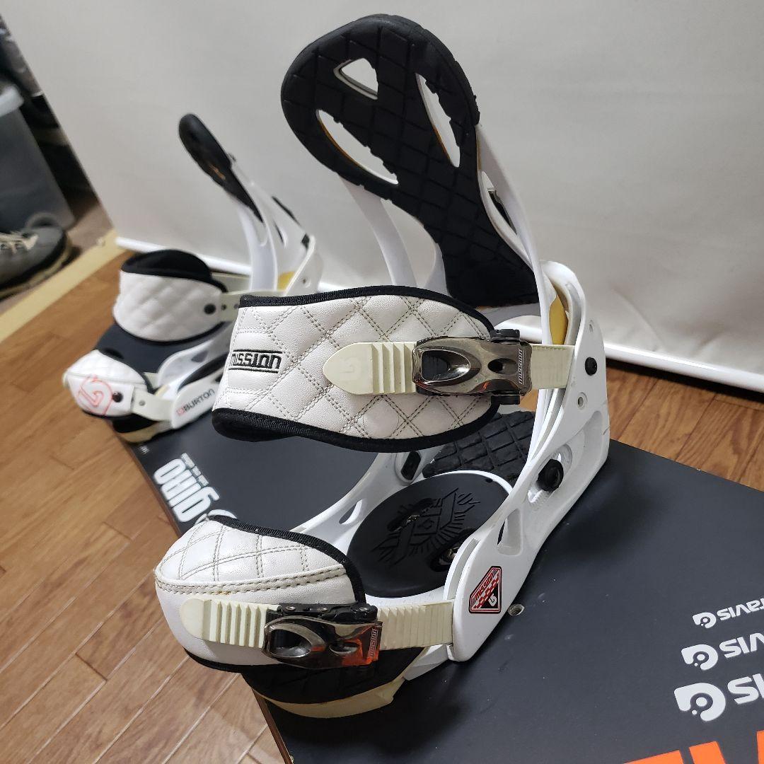 BURTON Custom x mission 154cm スノーボードセット