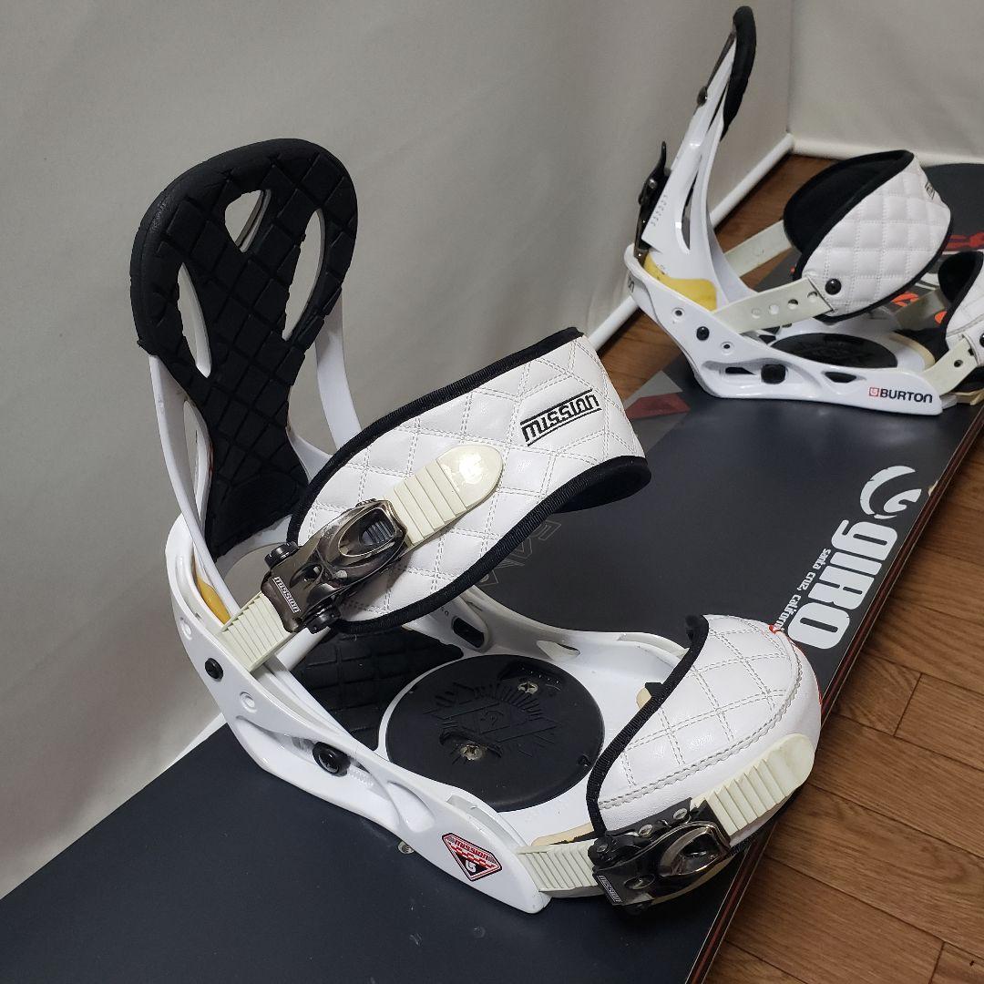 BURTON Custom x mission 154cm スノーボードセット