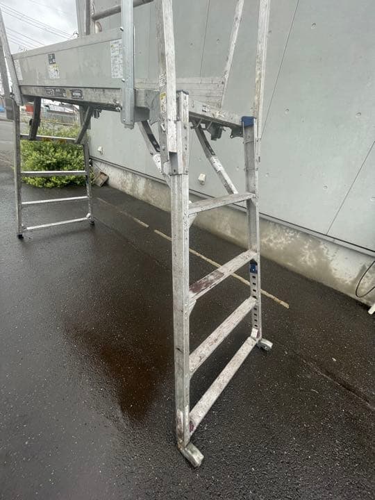 作業台　足場　手摺　アルミ