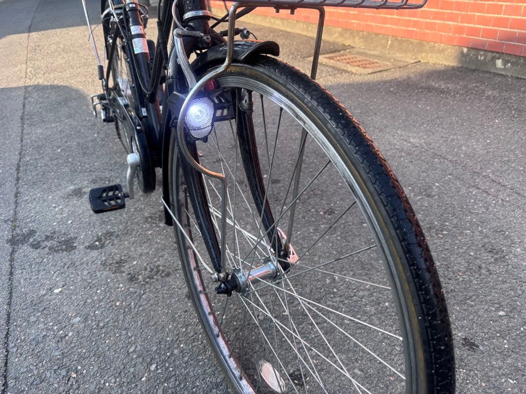 technology電動アシスト自転車 シティタイプ 黒