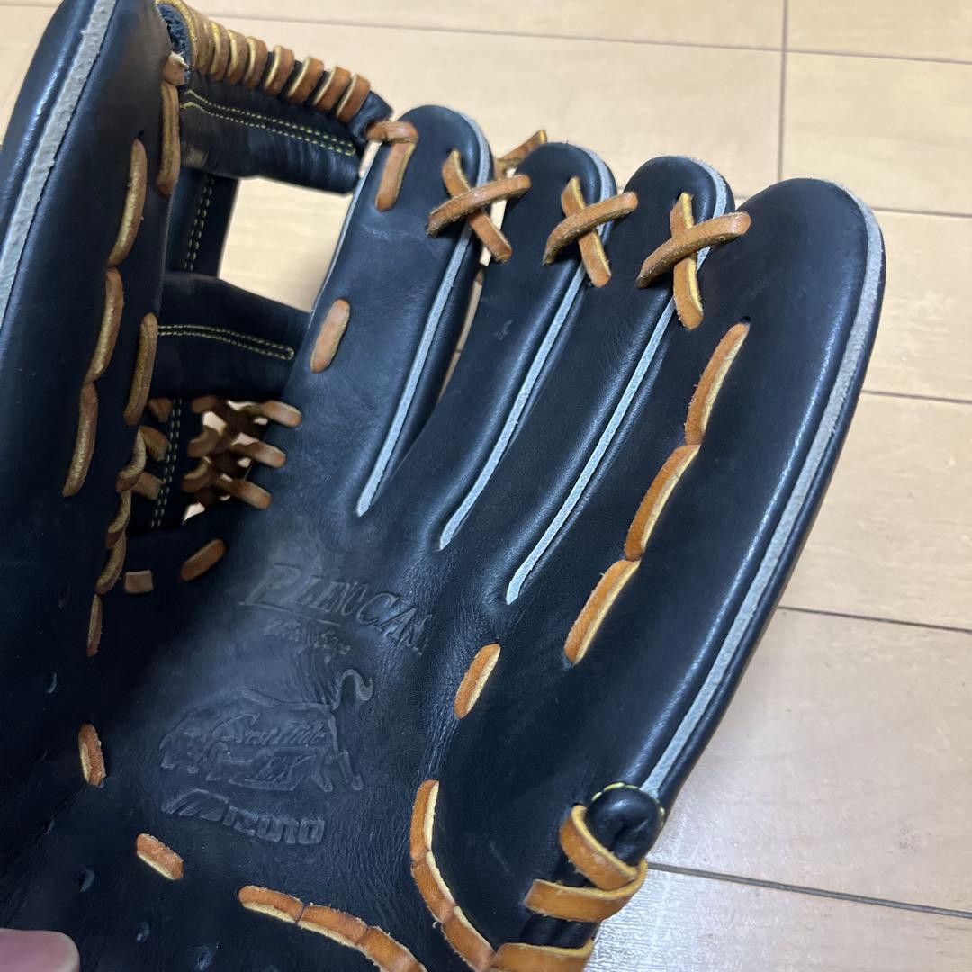 ミズノ プレノカーサ レッドラベル Mizuno 外野用 軟式グローブ