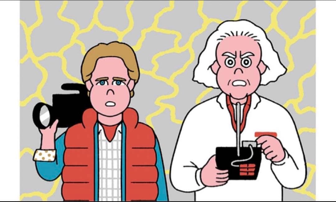 【額装済み】Back to the Future x JUN OSON