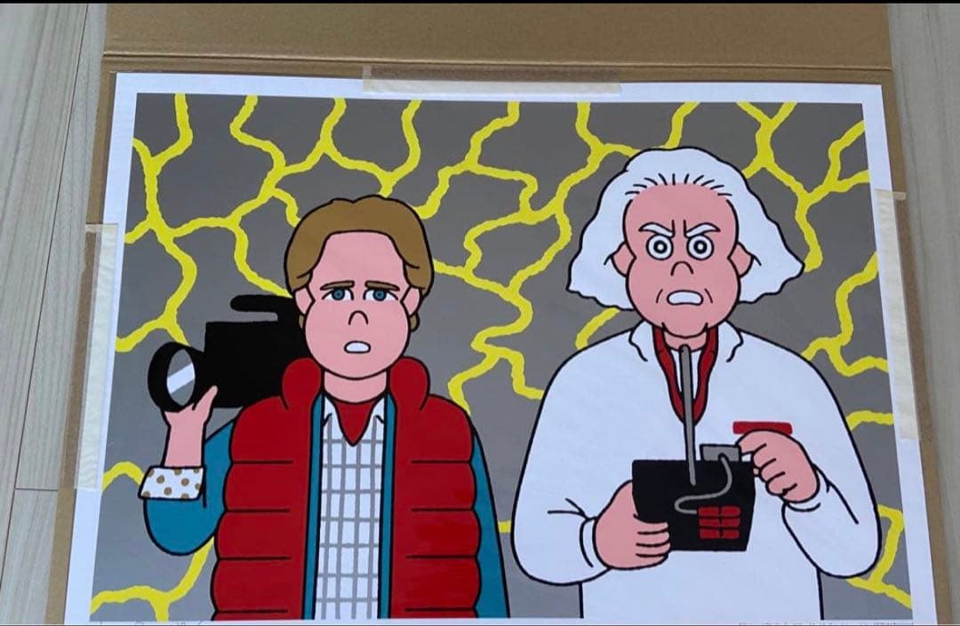 【額装済み】Back to the Future x JUN OSON