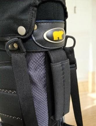 送料無料/美品　Golden Bear 軽量タイプ高級スタンドゴルフバッグ BK