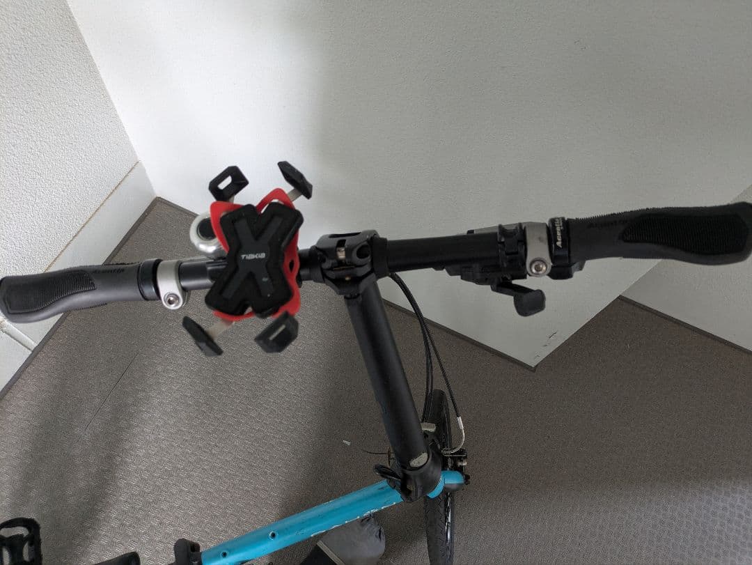 千葉市美浜区引き取り専用　DAHON K3 折りたたみ自転車 青