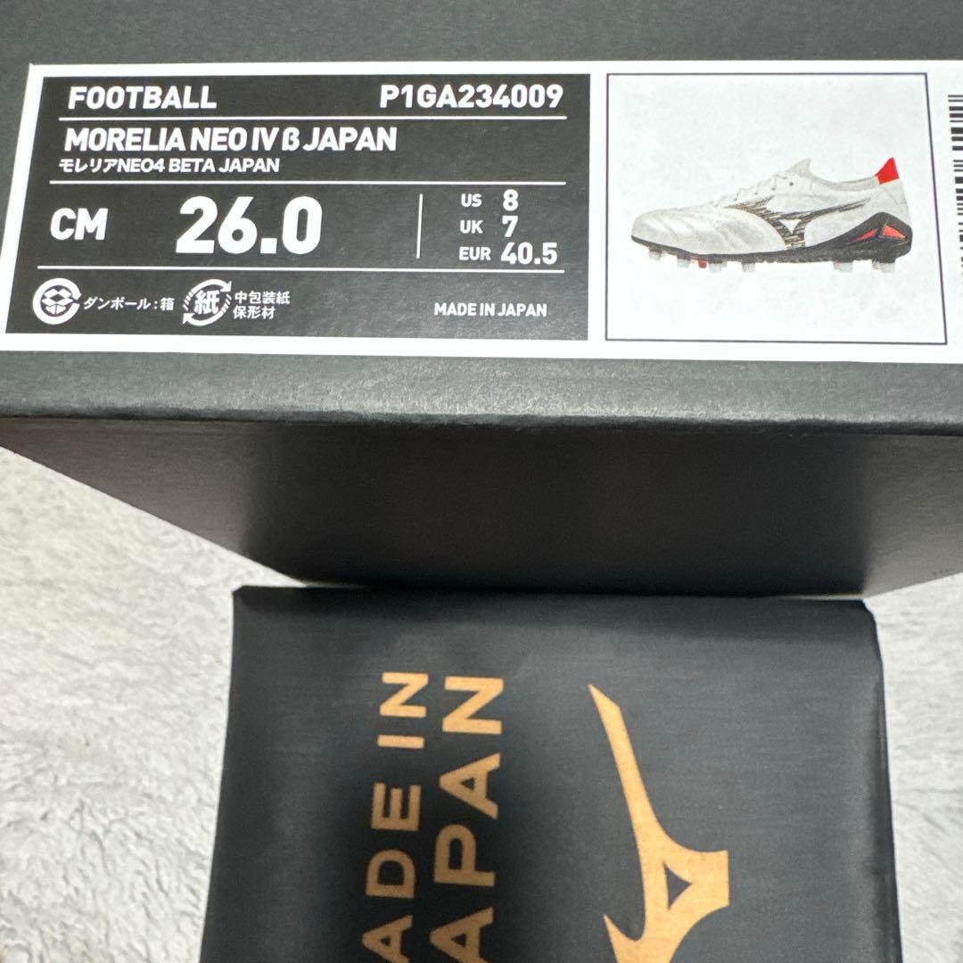 モレリアネオ4 β JAPAN 26.0cm