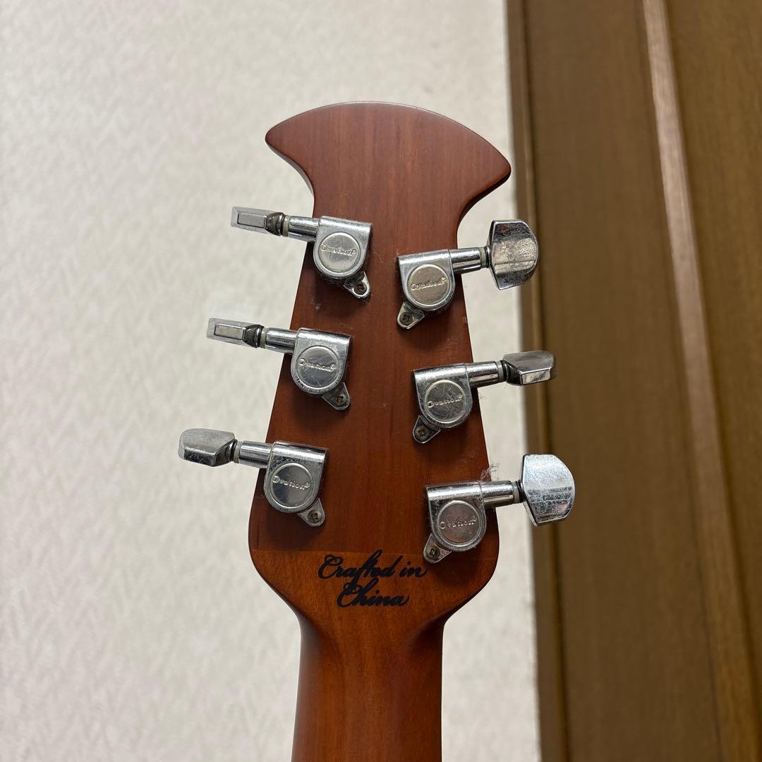 Ovation アコースティックギター レッド