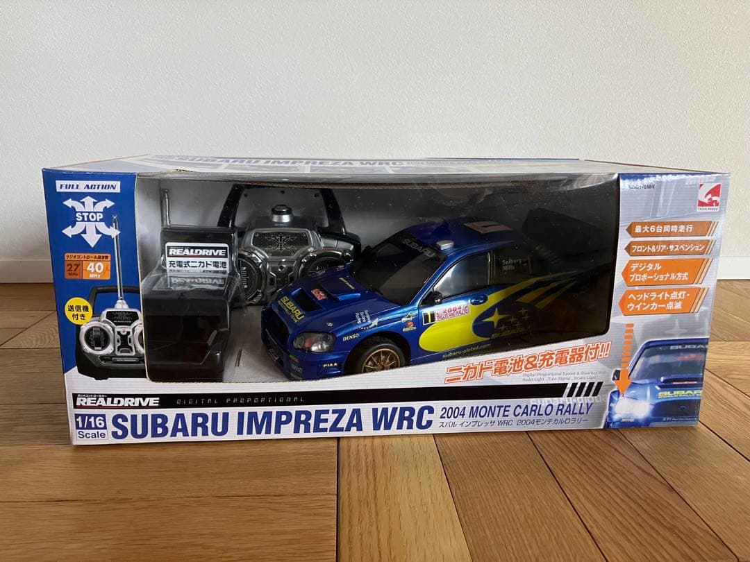 未開封 1/16 スバル インプレッサ WRC 2004モンテカルロ ラジコン