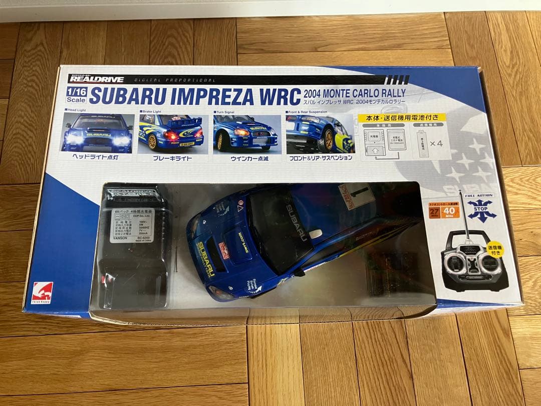未開封 1/16 スバル インプレッサ WRC 2004モンテカルロ ラジコン