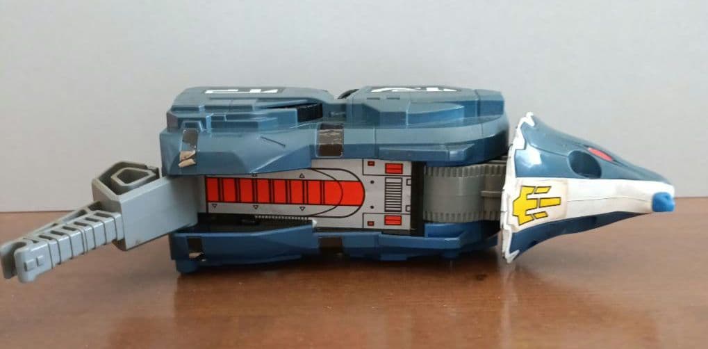 ジュウレンジャー４体とサーベルタイガー、トリケラトプス　希少品