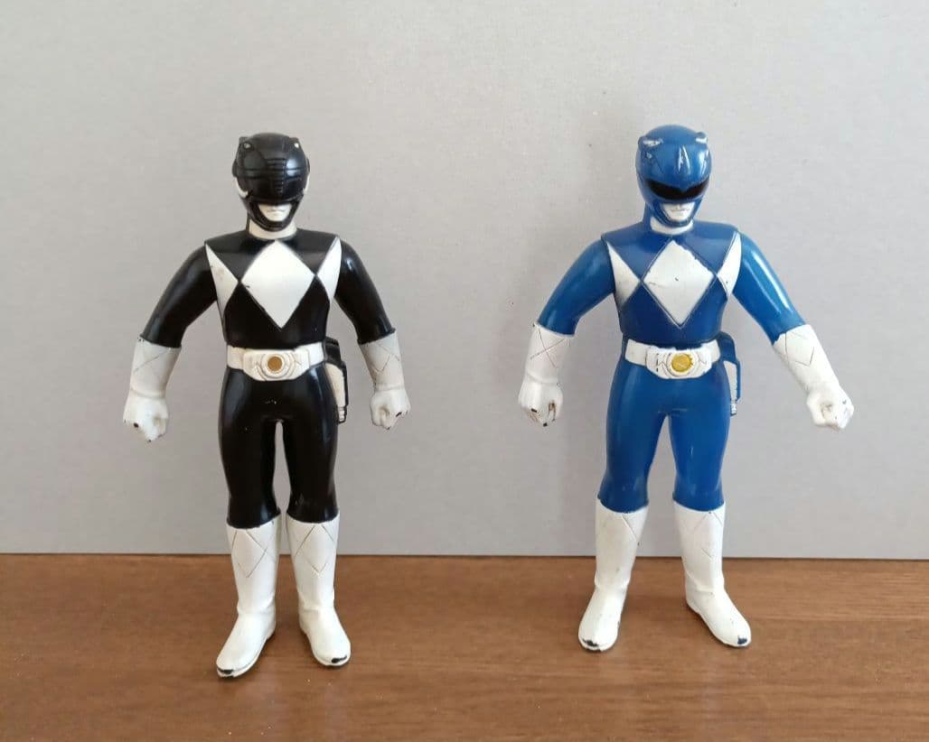 ジュウレンジャー４体とサーベルタイガー、トリケラトプス　希少品
