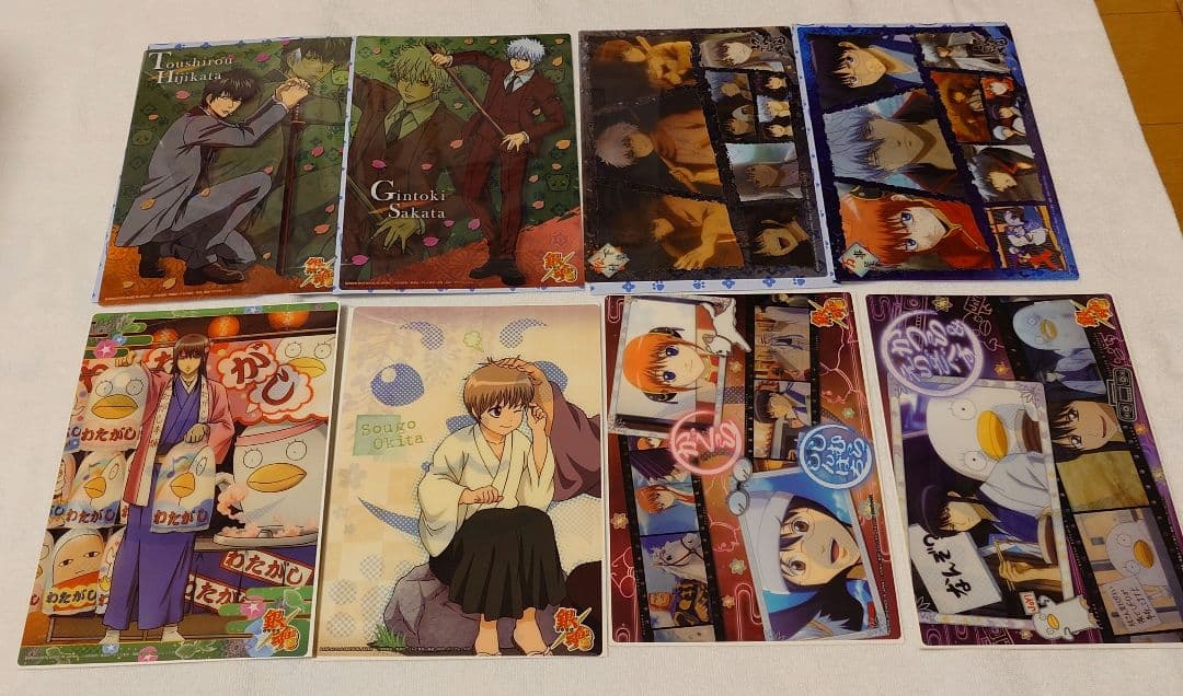 銀魂　キーホルダー　シール　カード　屏風　色紙　もちころりん　ポスター