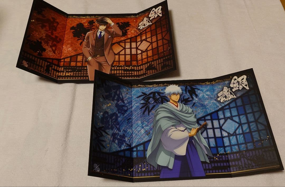 銀魂　キーホルダー　シール　カード　屏風　色紙　もちころりん　ポスター