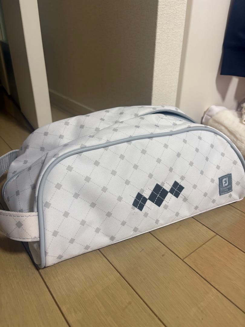 FJ ゴルフシューズ ホワイト シューズバッグ付き