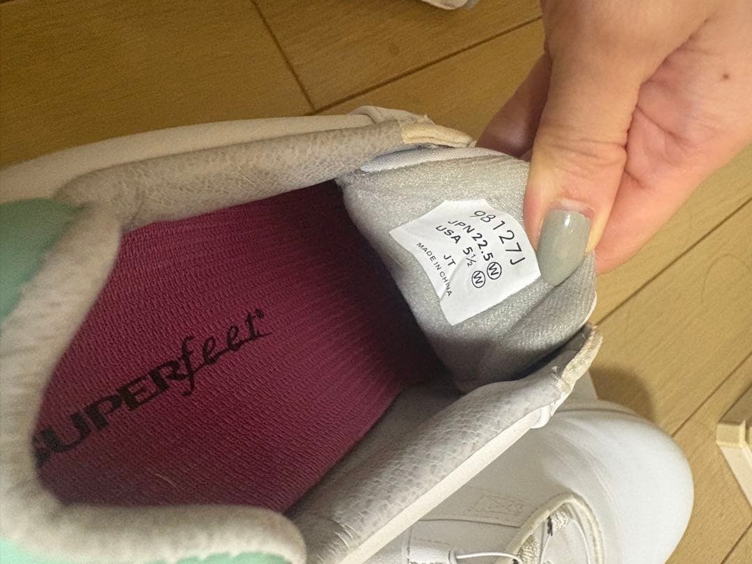 FJ ゴルフシューズ ホワイト シューズバッグ付き