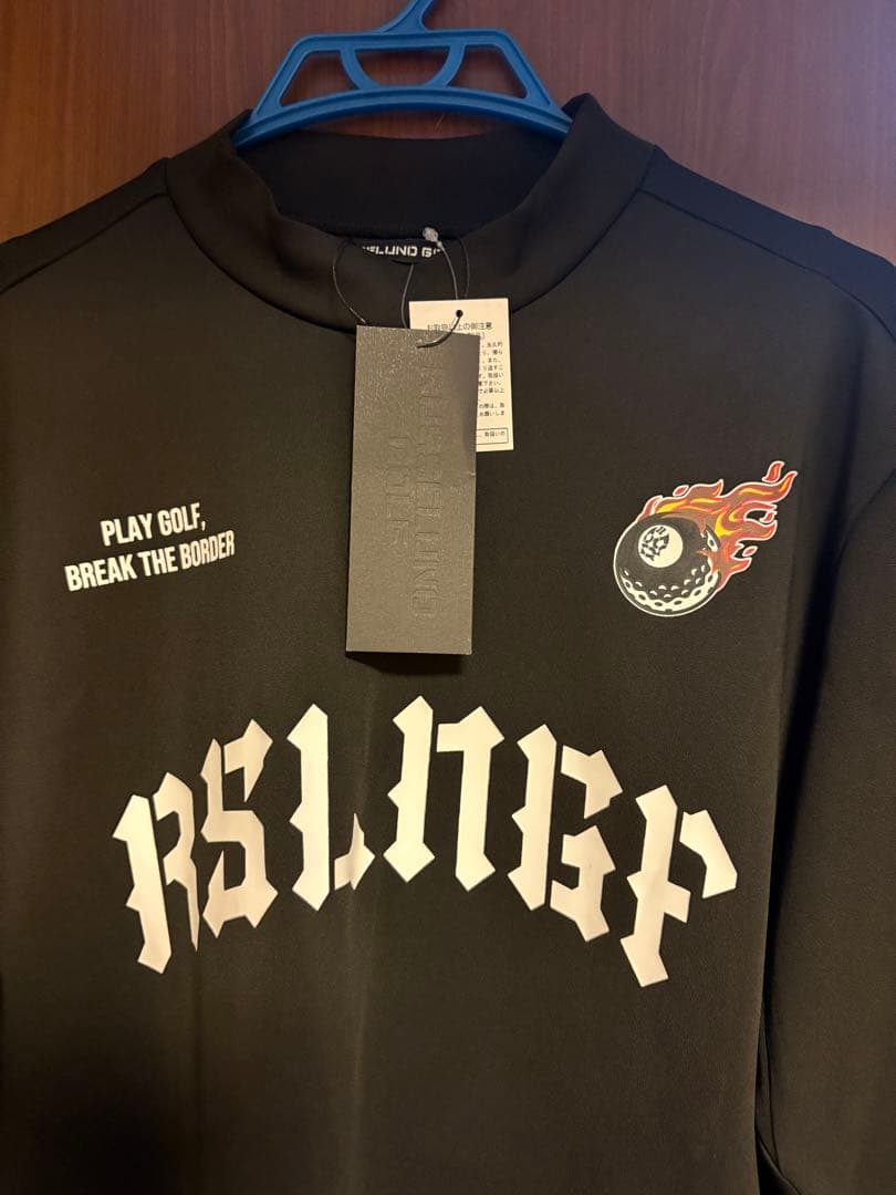 【新品・未使用】RUSSELINO GOLF モックネックと紙袋のセット