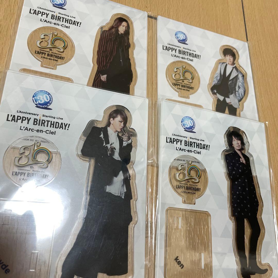 ラルク　アクリルスタンド　4種4人セット